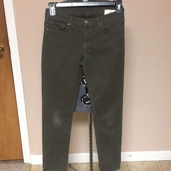 Angry Rabbit (ModCloth) Green Jeans - Picture 1 of 8